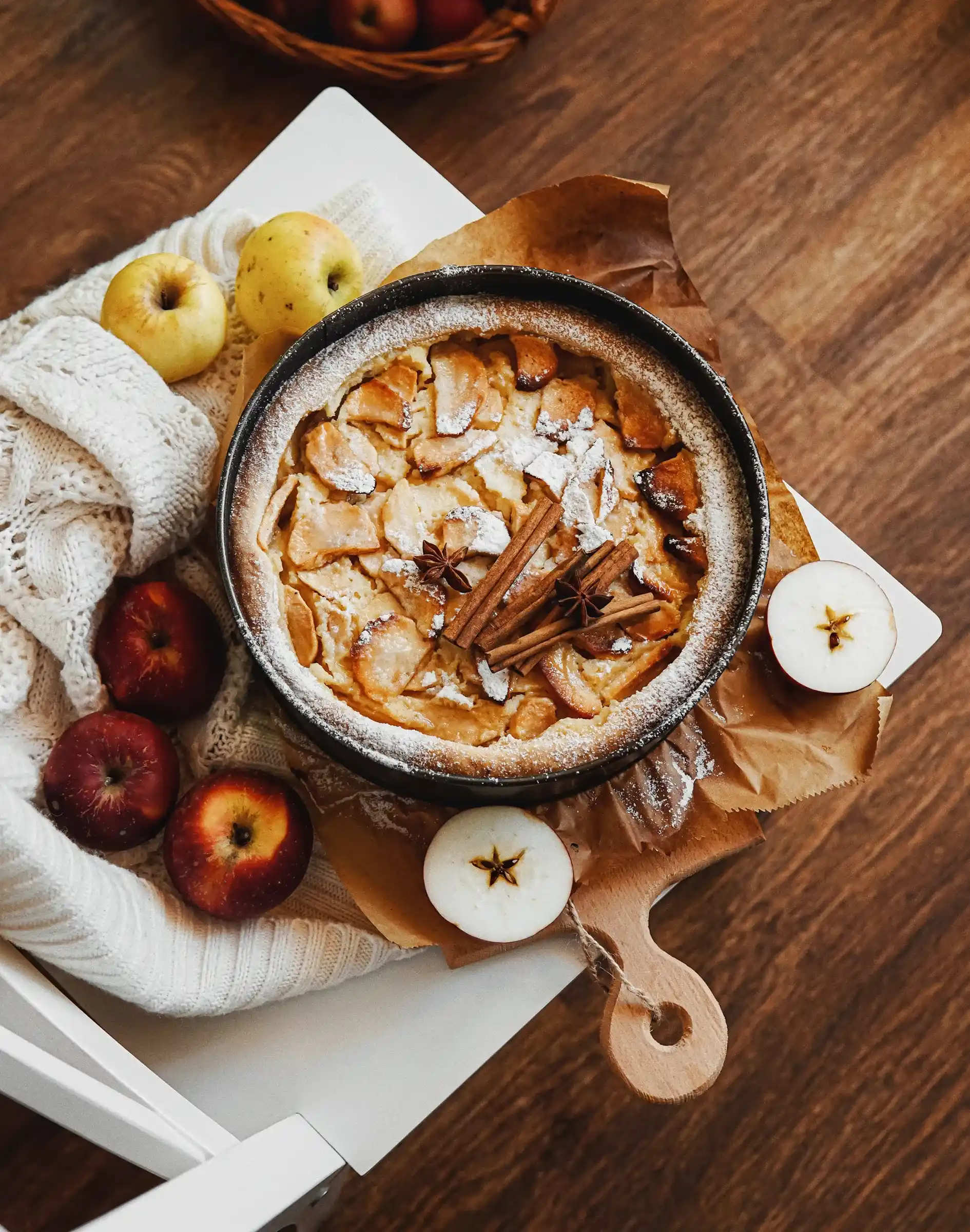 Essen Apfelgericht Four